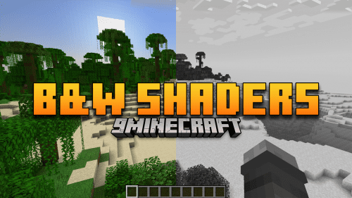 B&W Shaders (1.21.1, 1.20.1) – A Unique Aesthetic For Minecraft Thumbnail