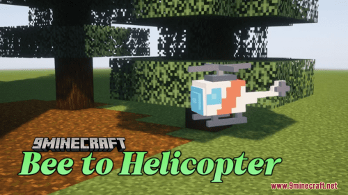 Bee to Helicopter Resource Pack (1.21.1, 1.20.1) – Texture Pack Thumbnail