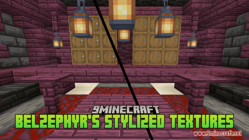 Belzephyr’s Stylized Textures Resource Pack (1.20.6, 1.20.1) – Texture Pack Thumbnail