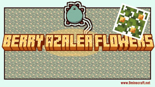 Berry Azalea Flowers Resource Pack (1.20.6, 1.20.1) – Texture Pack Thumbnail