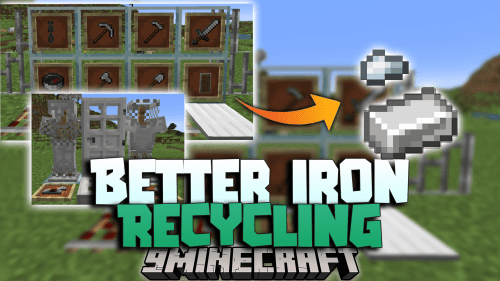 Better Iron Recycling Data Pack (1.20.6, 1.20.1) – Breathe New Life Into Iron Thumbnail