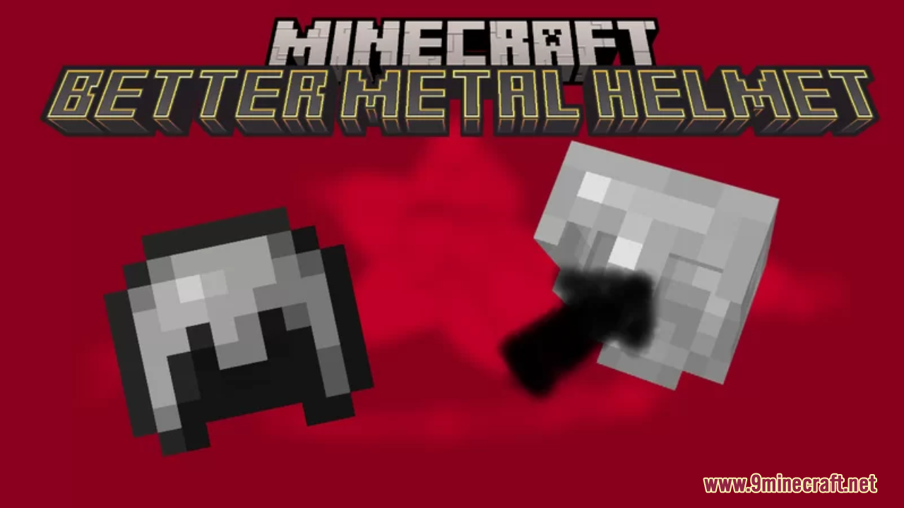 Better Metal Helmet Resource Pack (1.21.1, 1.20.1) - Texture Pack 1