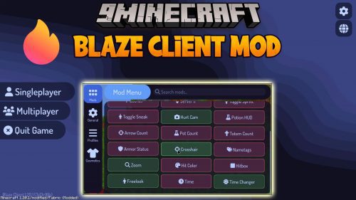 Blaze Client Mod (1.20.4, 1.20.1) – One of The Best for Anarchy Servers Thumbnail