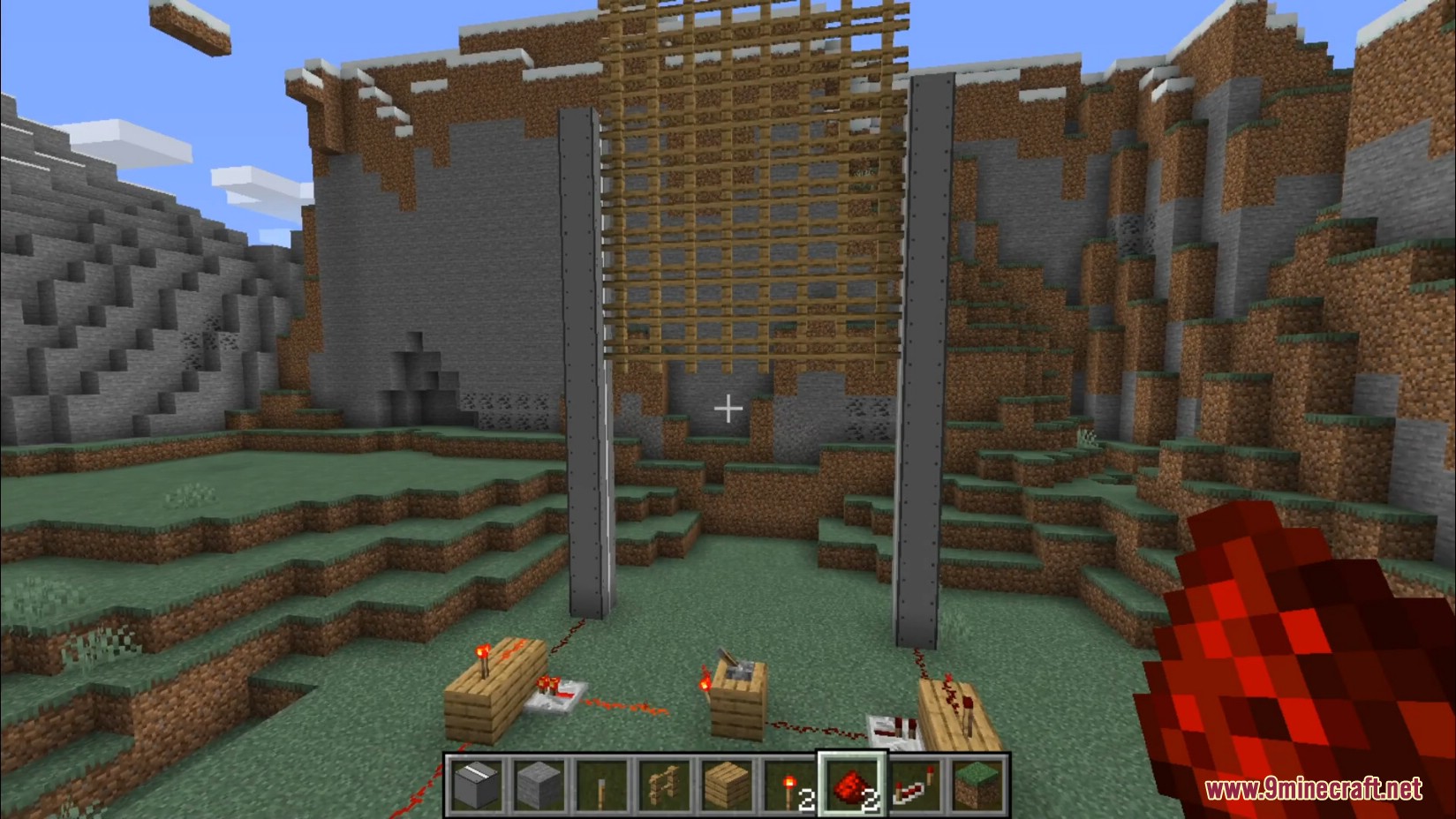 Blockshifter Mod (1.18.1, 1.16.5) - Build Working Castle Gates 12