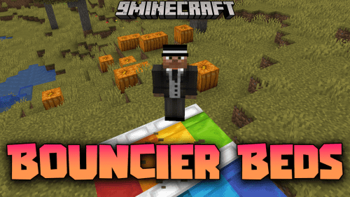 Bouncier Beds Mod (1.21.1, 1.20.1) – Jumping On The Bed Thumbnail