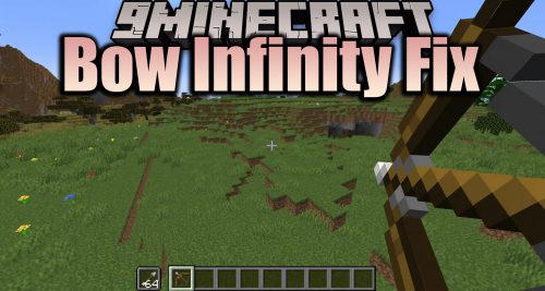 Bow Infinity Fix Mod (1.21, 1.20.1) – Using A Bow Without Any Arrows Thumbnail