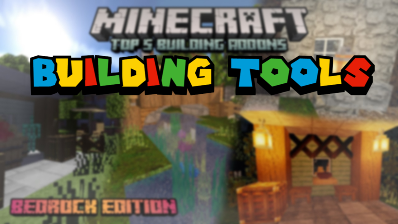 Building Tools Addon (1.21, 1.20) - MCPE/Bedrock Mod 1