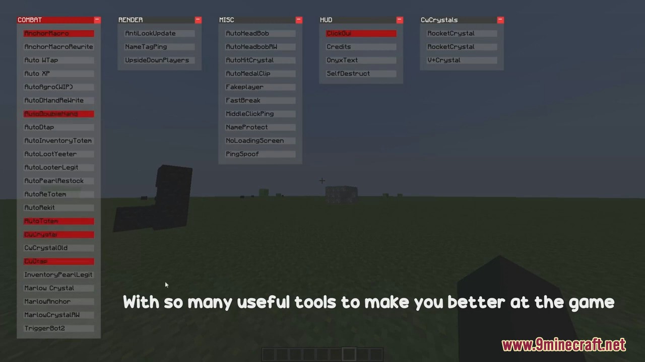 CW Client Mod (1.20.4, 1.20.1) - So Many Useful Tools 5