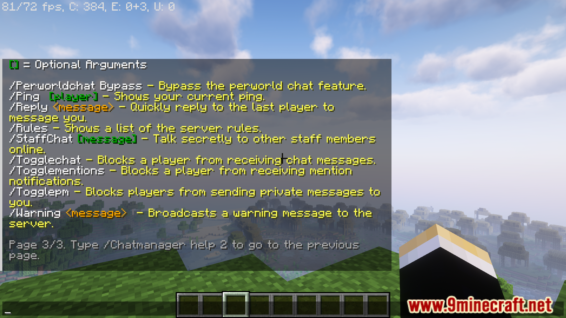 Chat Manager Plugin (1.20.6, 1.20.1) - Enhance Chat With Filters And Customization Options 10