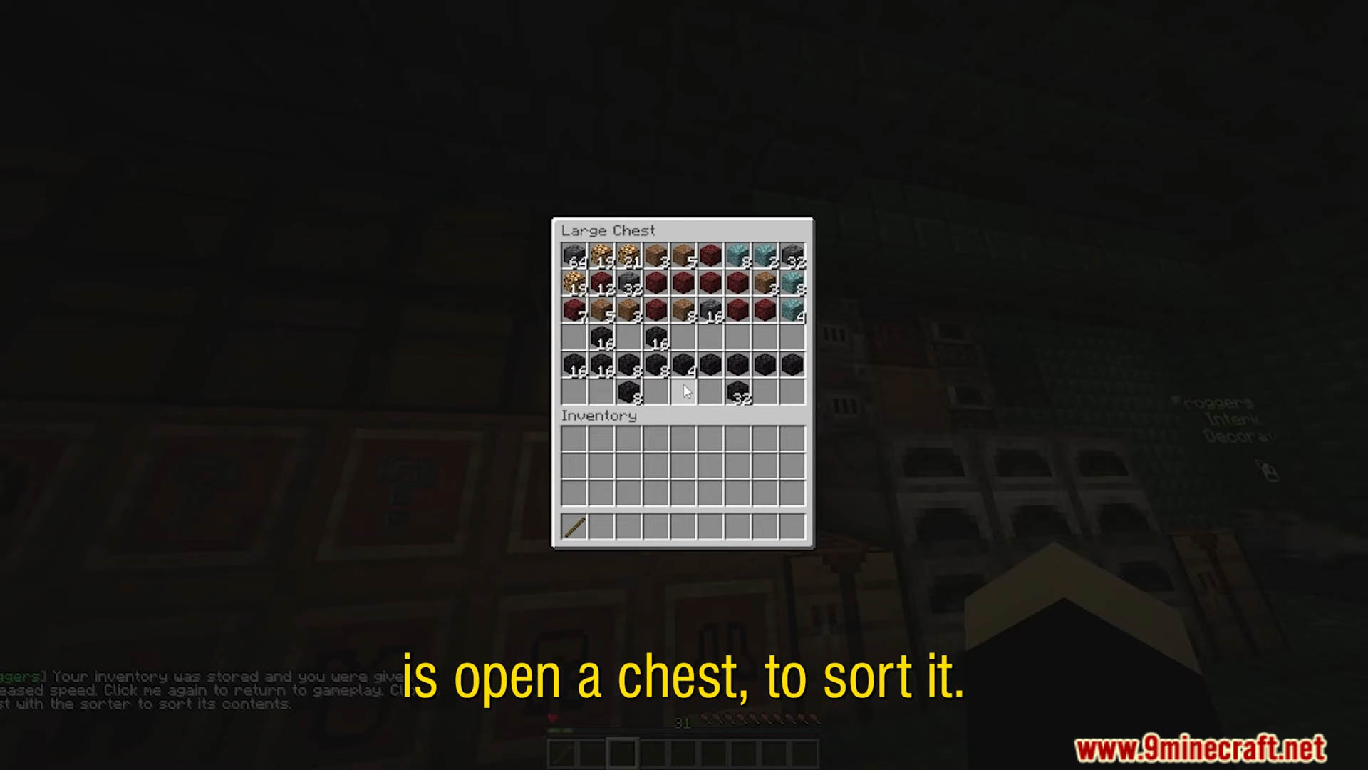 Chest Sorter Data Pack (1.20.4, 1.20.1) - Conquer The Clutter 3