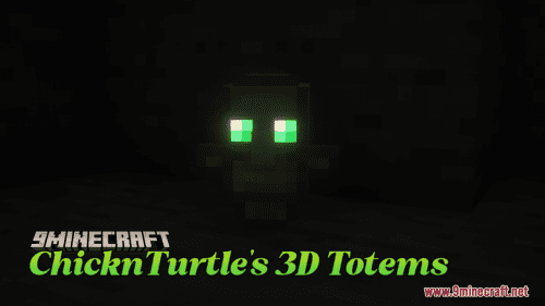 ChicknTurtle’s 3D Totems Resource Pack (1.21.1, 1.20.1) – Texture Pack Thumbnail