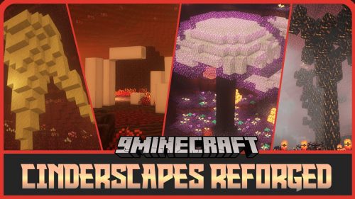 Cinderscapes Reforged Mod (1.18.2, 1.16.5) – Transform the Nether Thumbnail