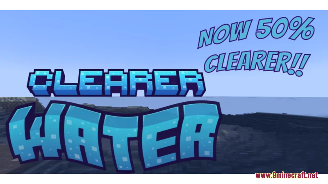 Clearer Water Resource Pack (1.21.1, 1.20.1) - Texture Pack 1