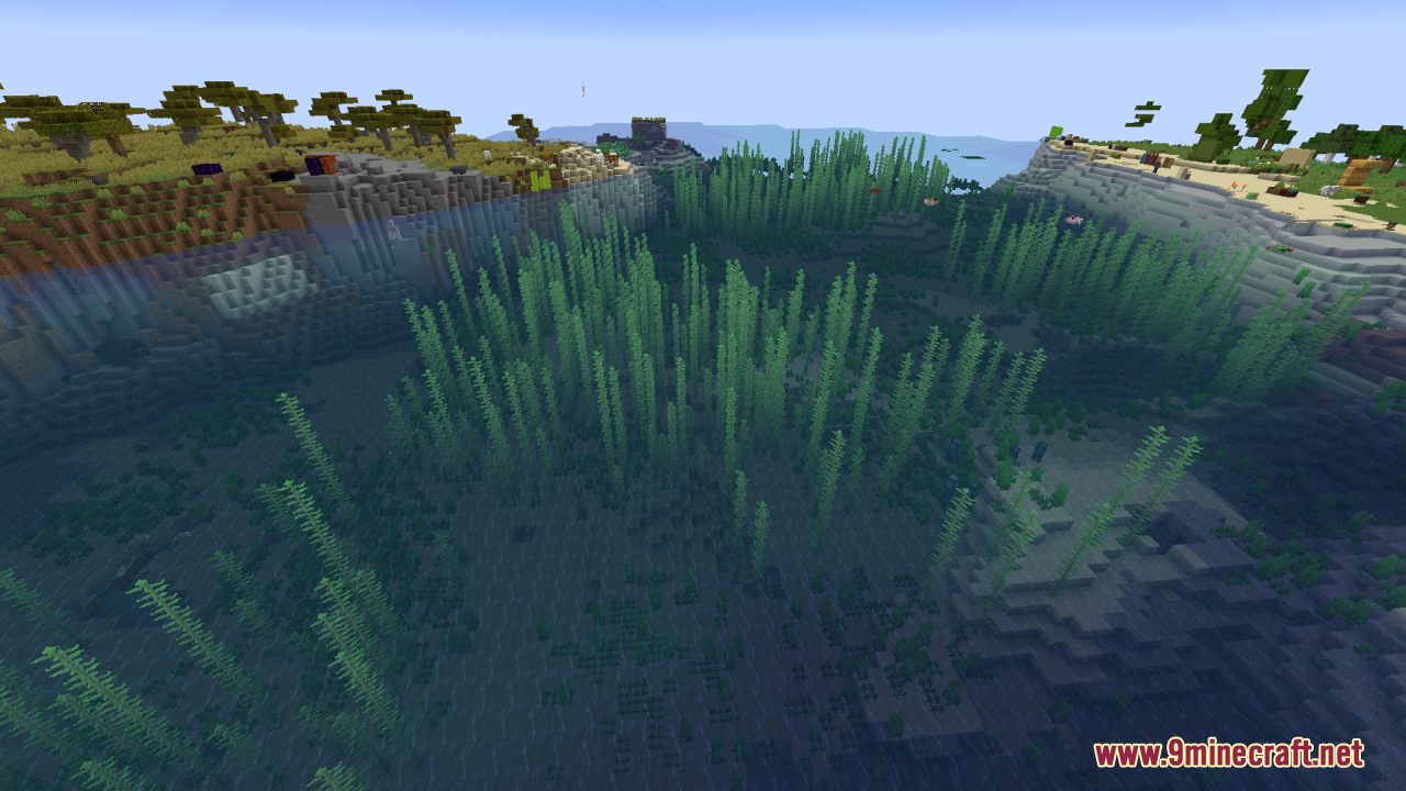 Clearer Water Resource Pack (1.21.1, 1.20.1) - Texture Pack 5