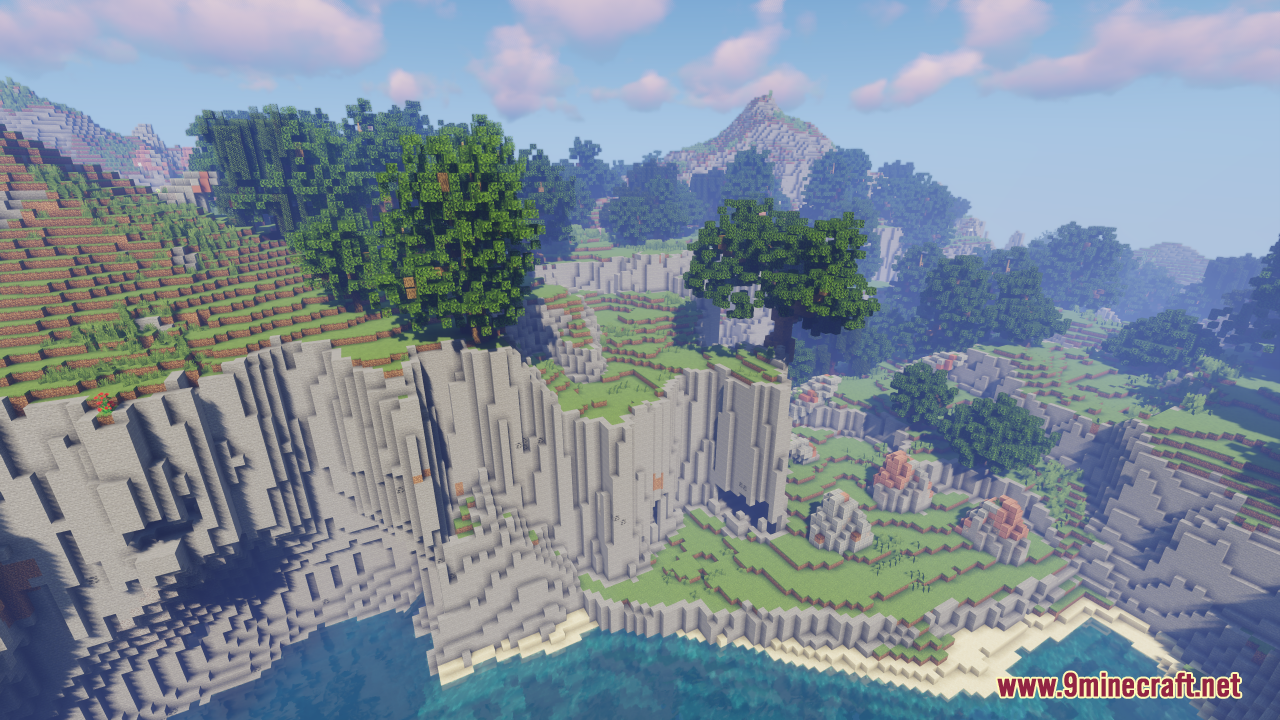 Cliff Side Map (1.21.1, 1.20.1) - Start Your Adventure 2