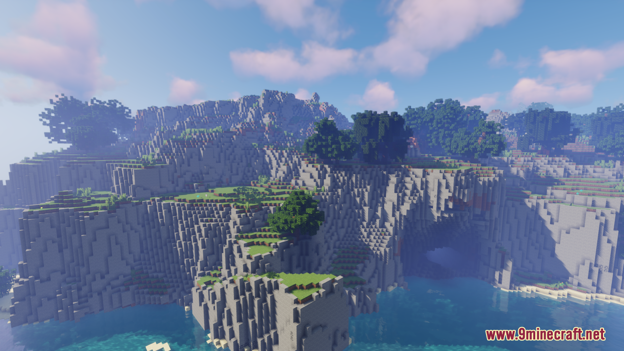 Cliff Side Map (1.21.1, 1.20.1) - Start Your Adventure 6