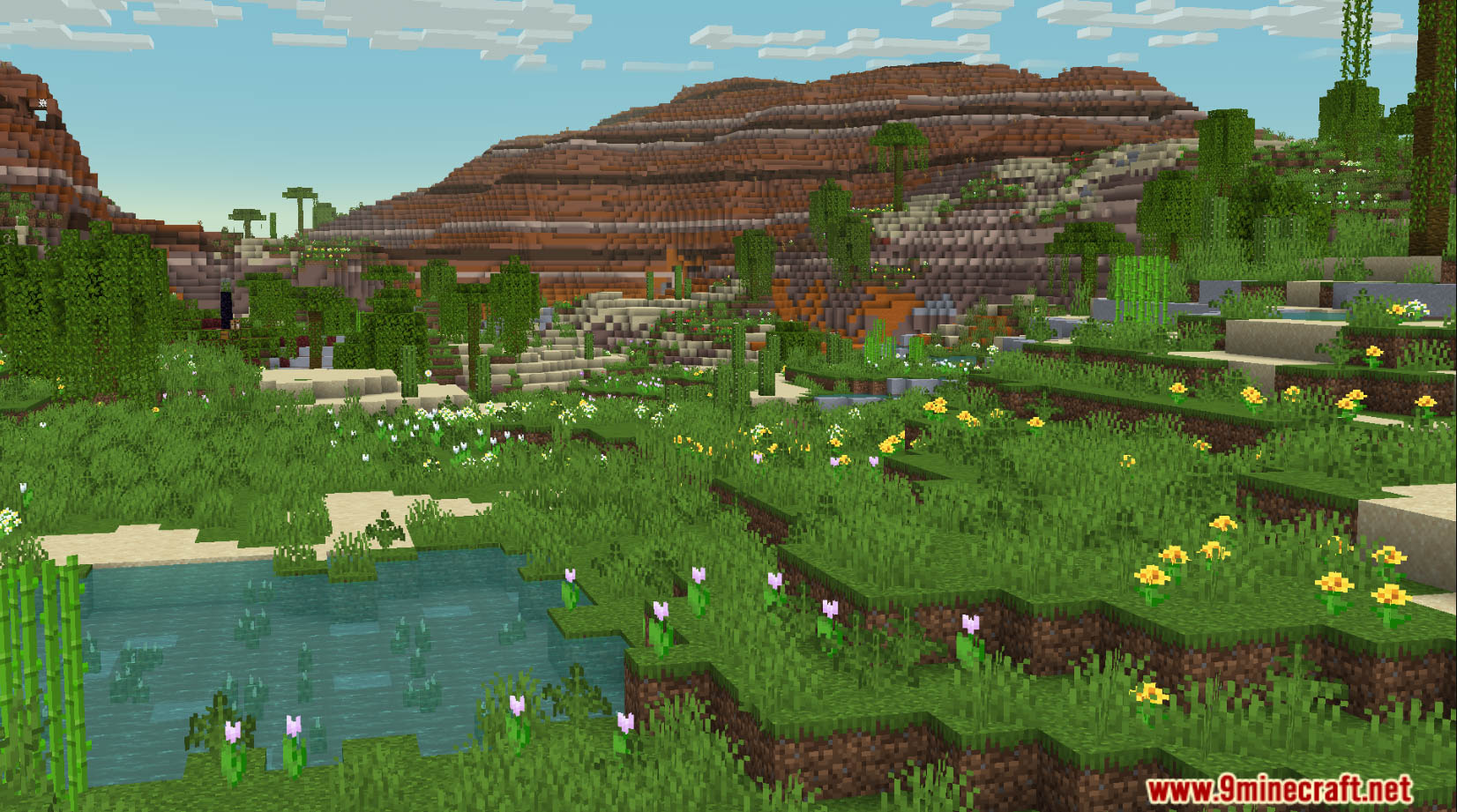 Cliff Under A Tree Data Pack (1.21.1, 1.20.1) - New Biomes To The Overworld 10