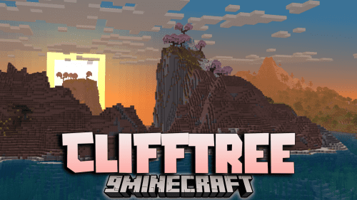 Cliff Under A Tree Data Pack (1.21, 1.20.6) – New Biomes To The Overworld Thumbnail