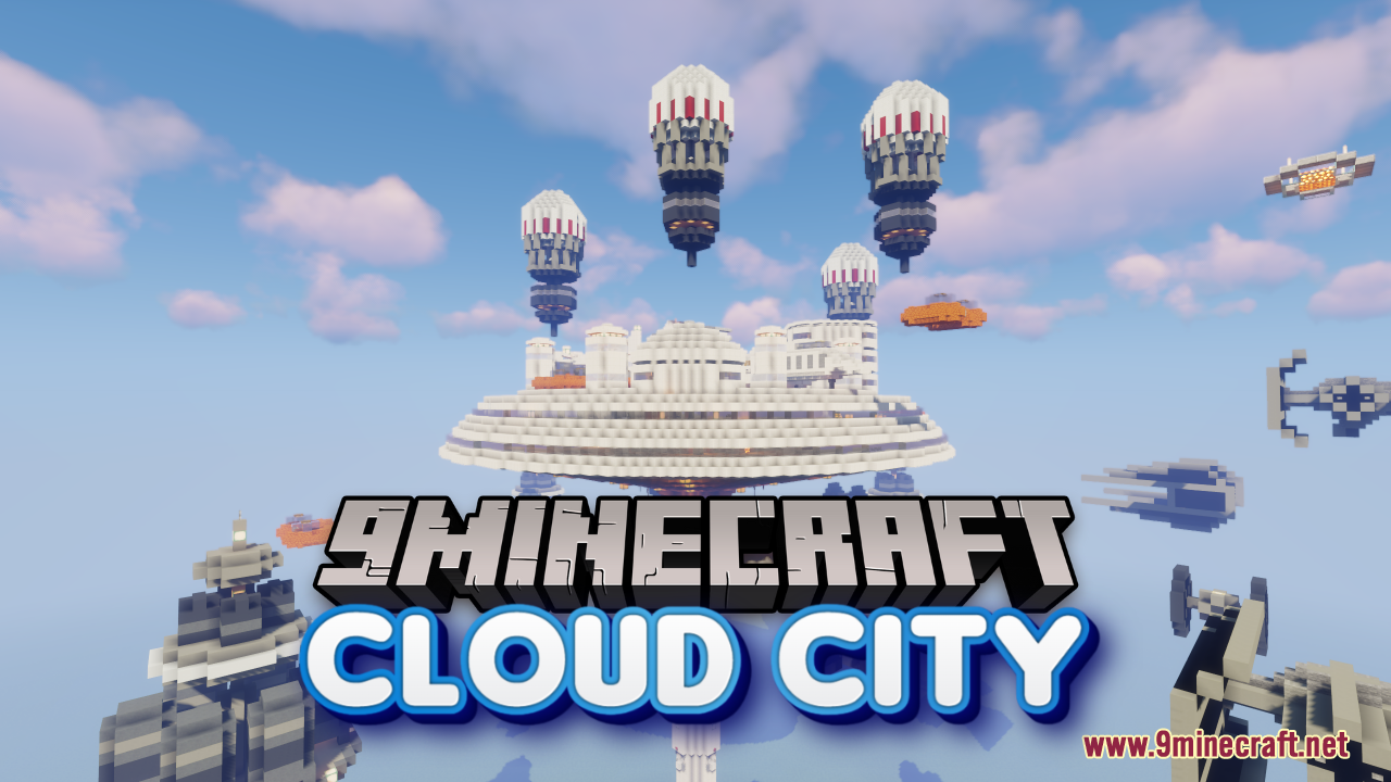 Cloud City Map (1.21.1, 1.20.1) - Far, Far Away Galaxy 1