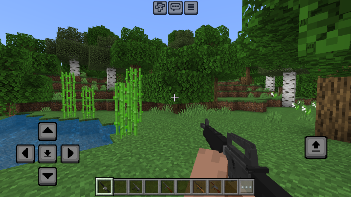 Combat Weapons Addon (1.21, 1.20) - MCPE/Bedrock Mod 2