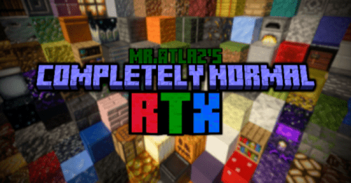 Completely Normal RTX Texture Pack (1.21, 1.20) – MCPE/Bedrock Thumbnail