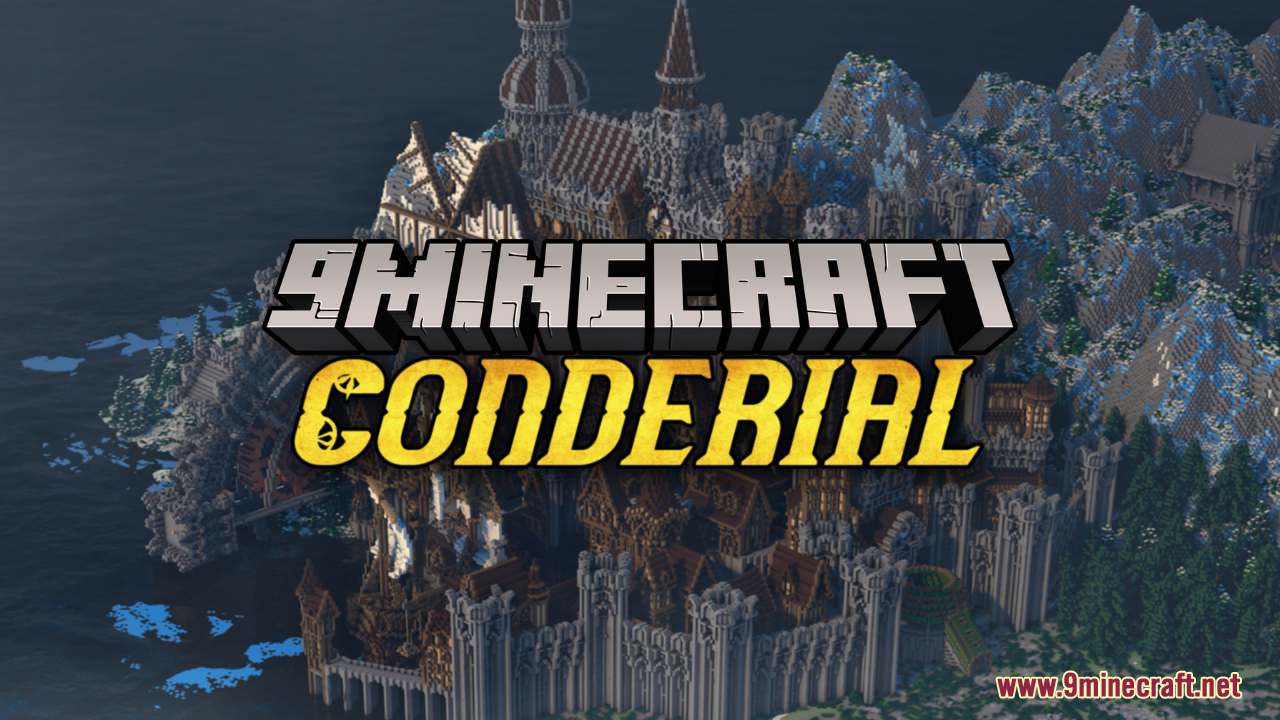 Conderial Map (1.21.1, 1.20.1) - Steampunk City 1