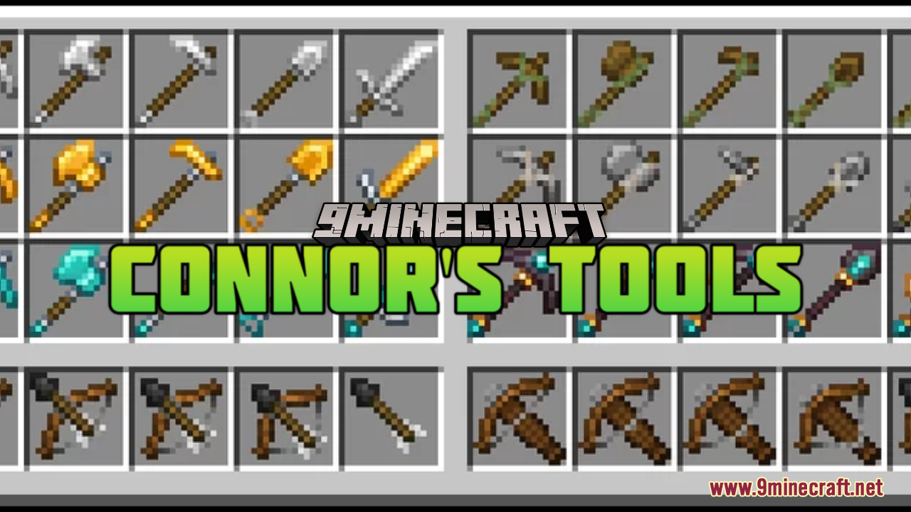 Connor's Tools Resource Pack (1.20.6, 1.20.1) - Texture Pack 1