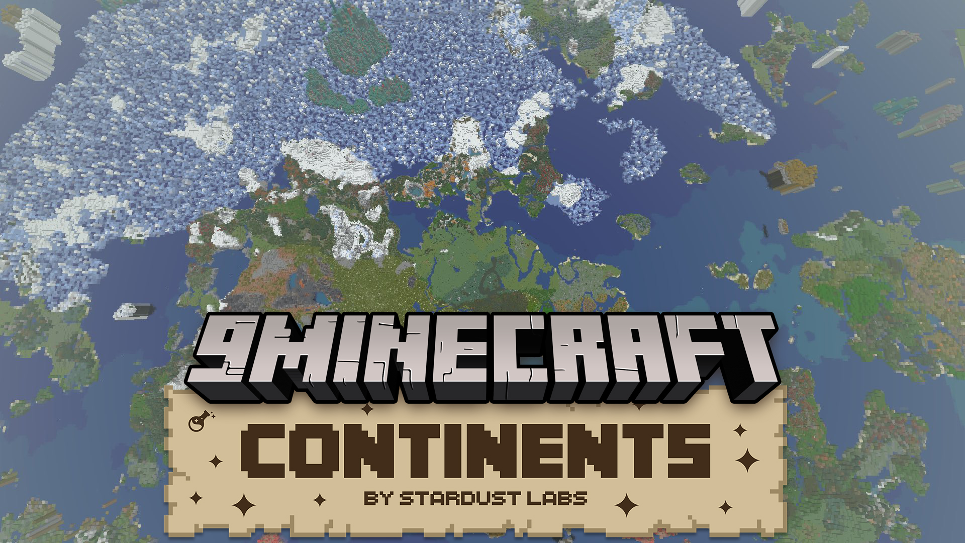 Continents Data Pack (1.21.1, 1.20.1) - Reshape The World 1