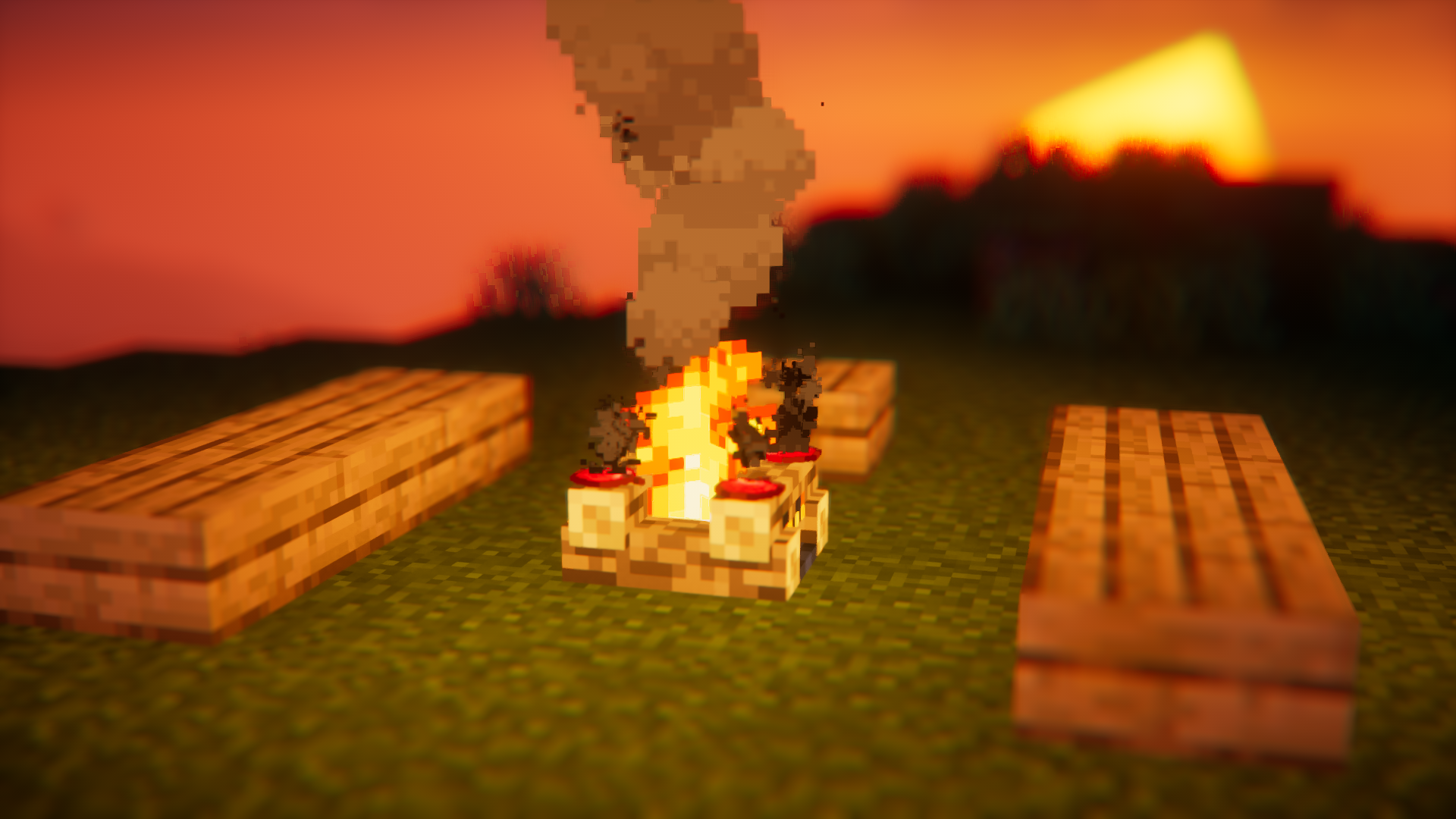 Cooked Apple Mod (1.20.1, 1.19.3) - Cook Apples Over Campfire 3