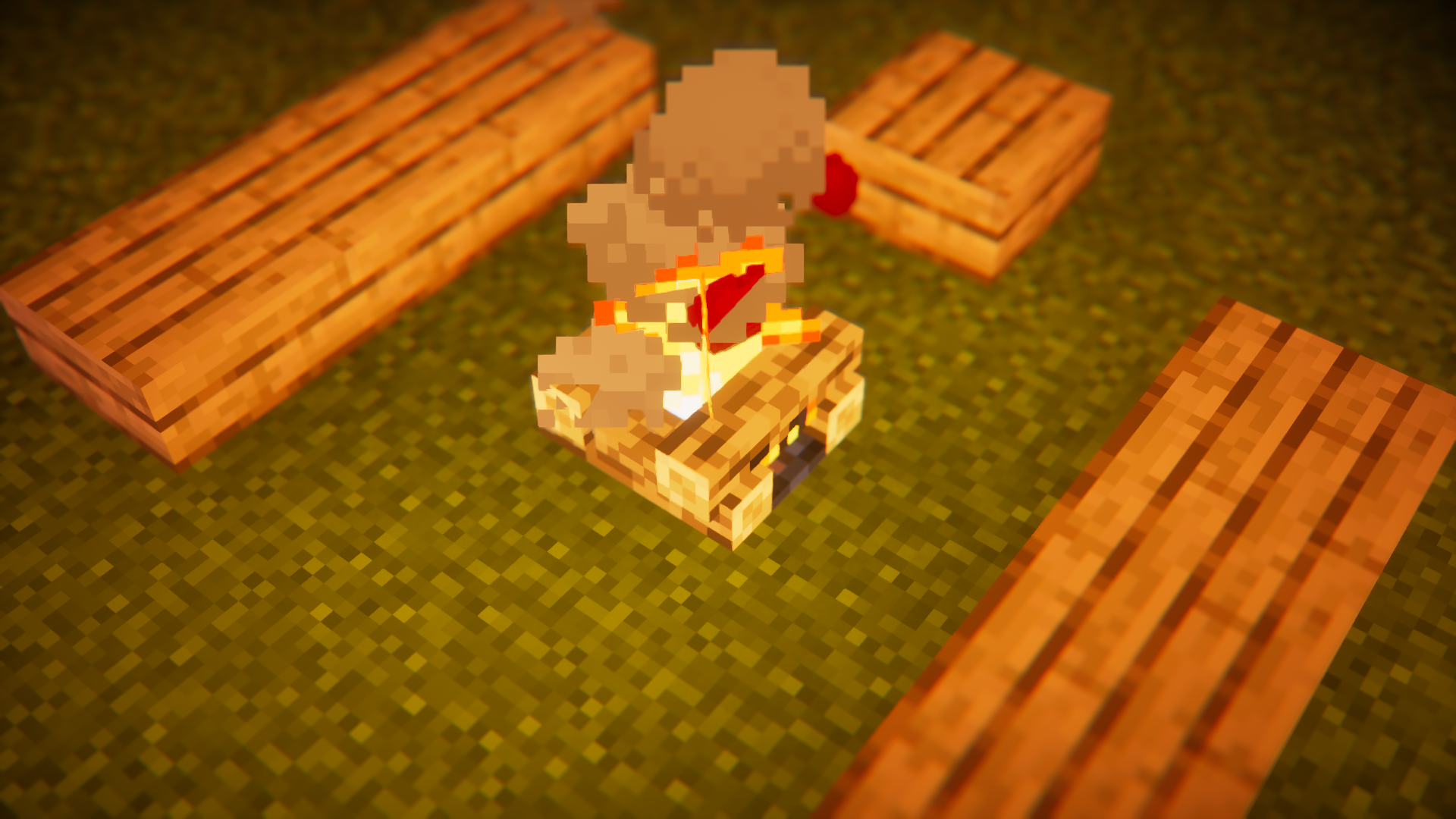 Cooked Apple Mod (1.20.1, 1.19.3) - Cook Apples Over Campfire 4