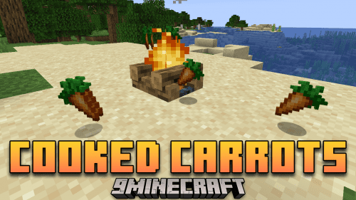 Cooked Carrots Mod (1.21, 1.20.6) – Quick Bites Thumbnail