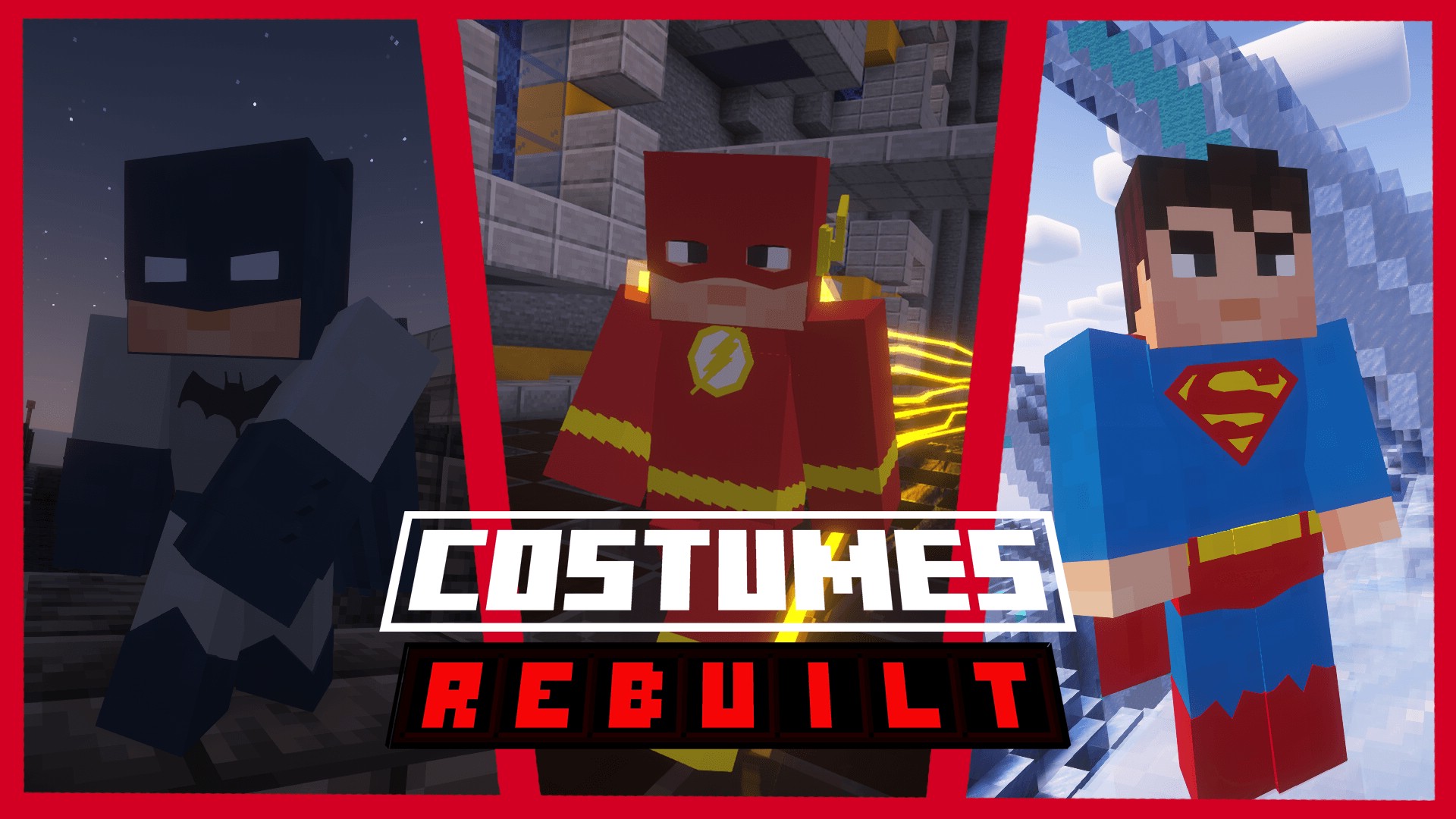 Costumes Rebuilt Mod (1.20.4, 1.20.1) - Costumes and Items from Pop Culture 1