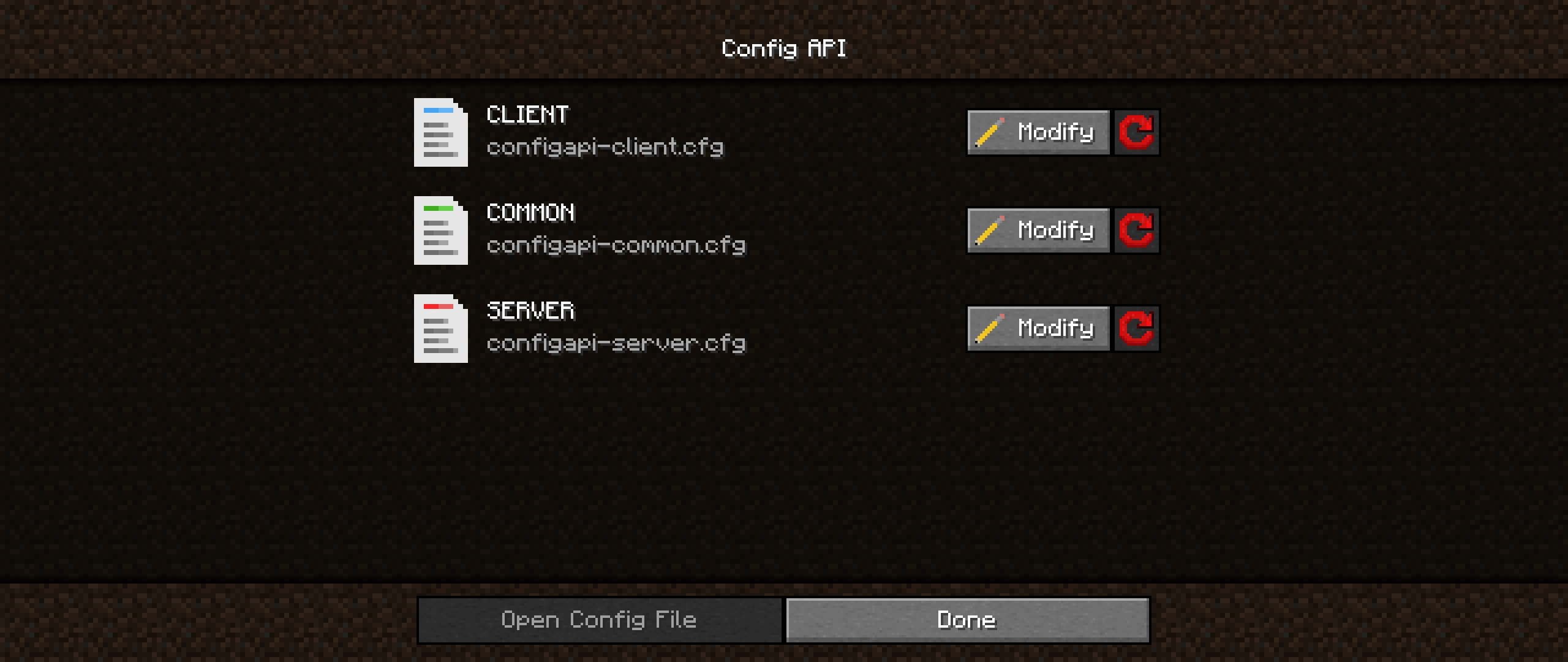 Craftjakob's Config API Mod (1.21.1, 1.20.1) - Forge Like Config API with Screen 2