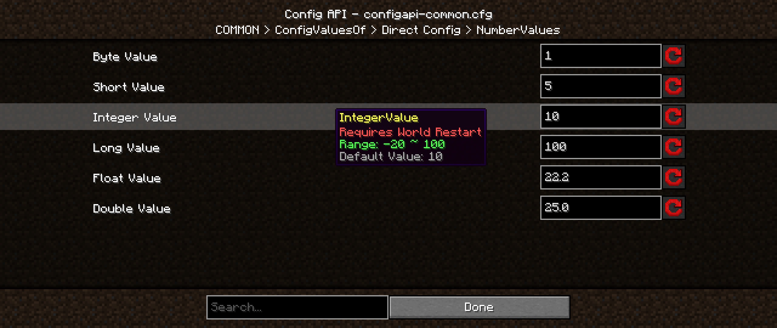 Craftjakob's Config API Mod (1.21.1, 1.20.1) - Forge Like Config API with Screen 5