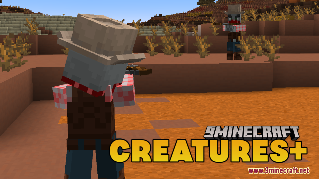 Creatures+ Resource Pack (1.21.1, 1.20.1) - Texture Pack 1