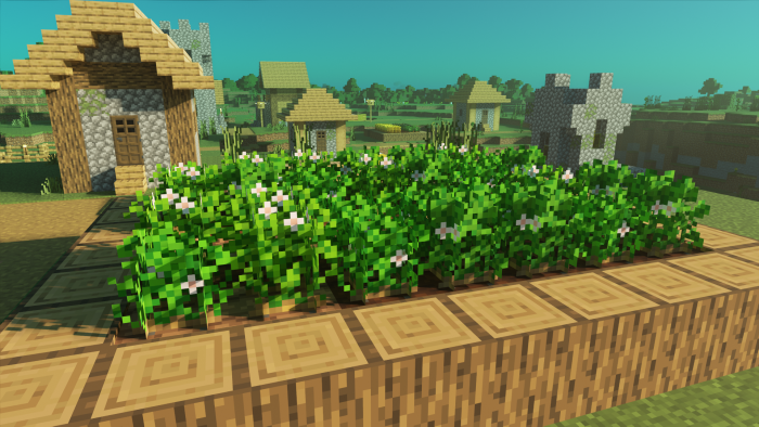 Crops Plus Texture Pack (1.21, 1.20) - MCPE/Bedrock 4