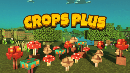 Crops Plus Texture Pack (1.21, 1.20) – MCPE/Bedrock Thumbnail