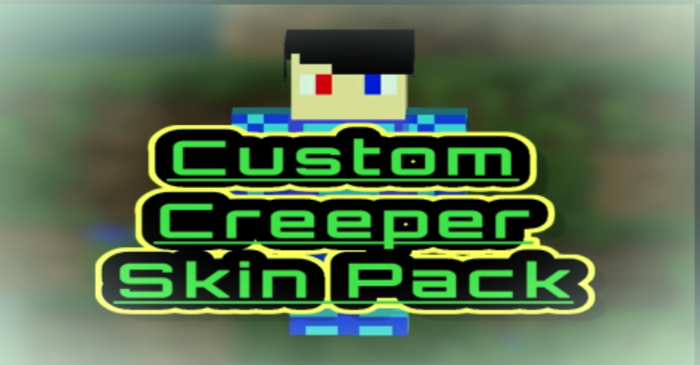 Custom Creeper Skin Pack (1.20) - MCPE/Bedrock 1