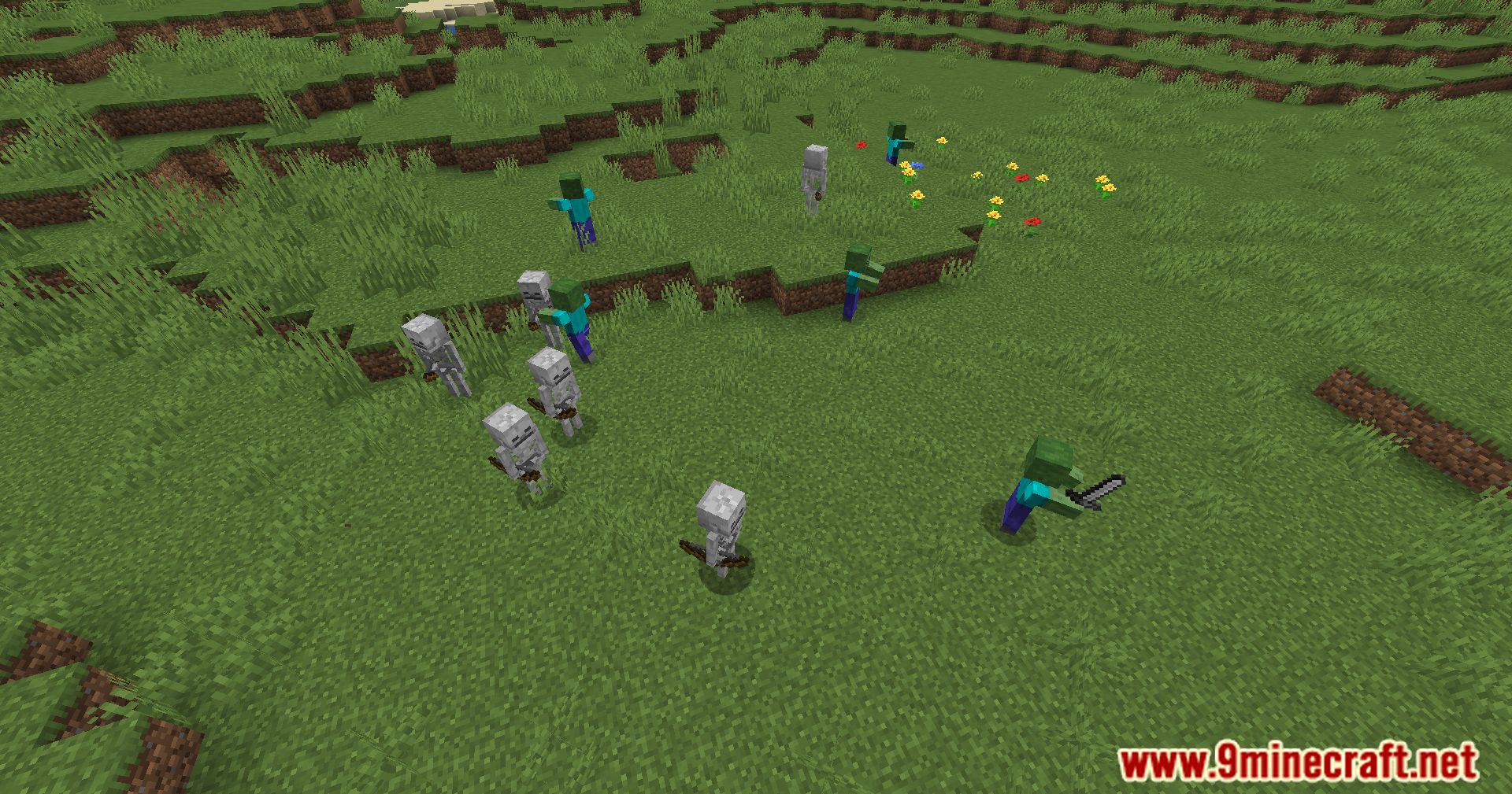 Daylight Mobs Reborn Mod (1.21.1, 1.20.1) - Daylight Dangers 7