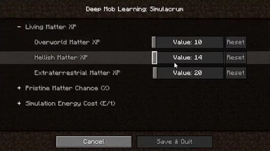 Deep Mob Learning Simulacrum Mod (1.18.2, 1.17.1) - Simulation Chamber 2