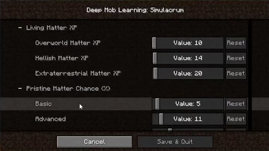 Deep Mob Learning Simulacrum Mod (1.18.2, 1.17.1) - Simulation Chamber 3