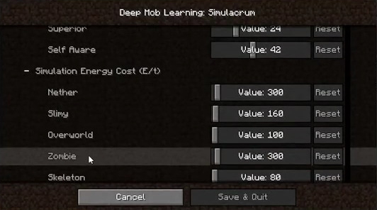 Deep Mob Learning Simulacrum Mod (1.18.2, 1.17.1) - Simulation Chamber 5