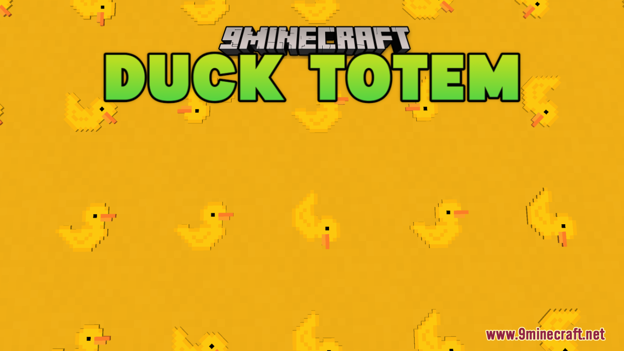 Duck Totem Resource Pack (1.21.1, 1.20.1) - Texture Pack 1