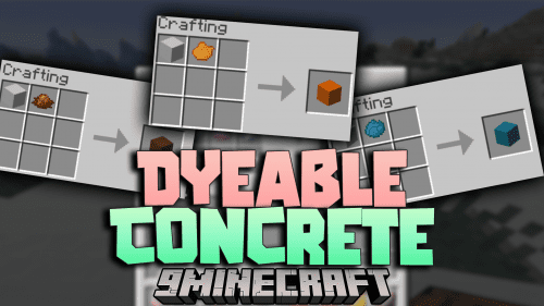 Dyeable Concrete Data Pack (1.20.6, 1.20.1) – Concrete Canvas Thumbnail