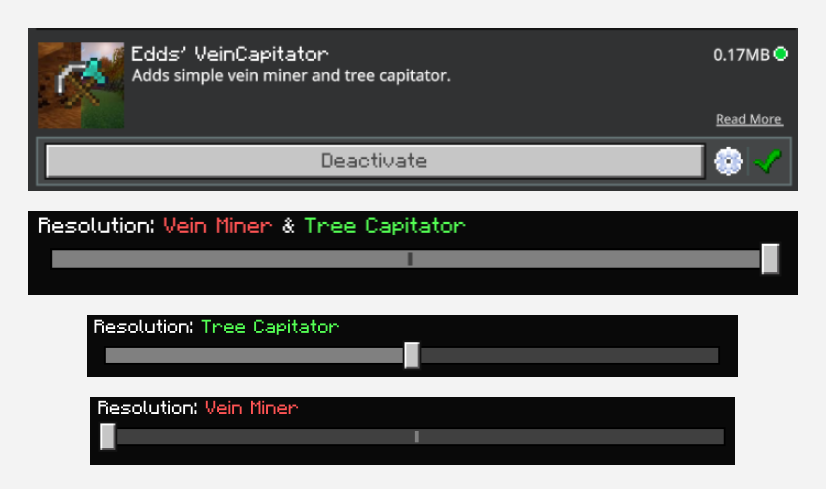 Edds' VeinCapitator Addon (1.21, 1.20) - MCPE/Bedrock Mod 2