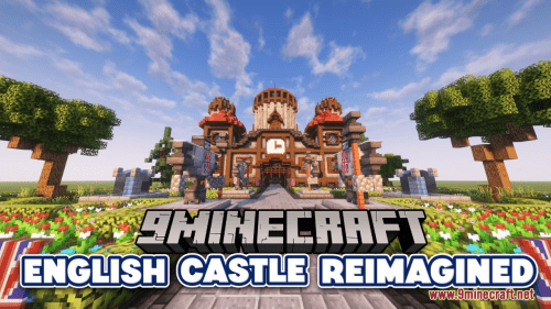 English Castle Reimagined Map (1.21.1, 1.20.1) – Tradition and Creativity Thumbnail
