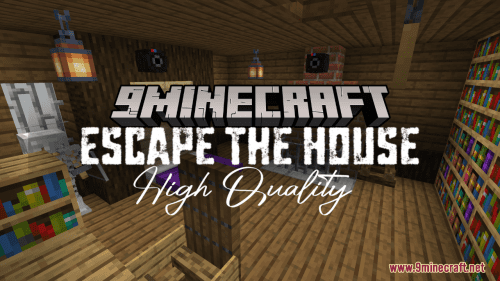 High Quality Escape the House Map (1.21.1, 1.20.1) – Adventure With 3 Endings Thumbnail
