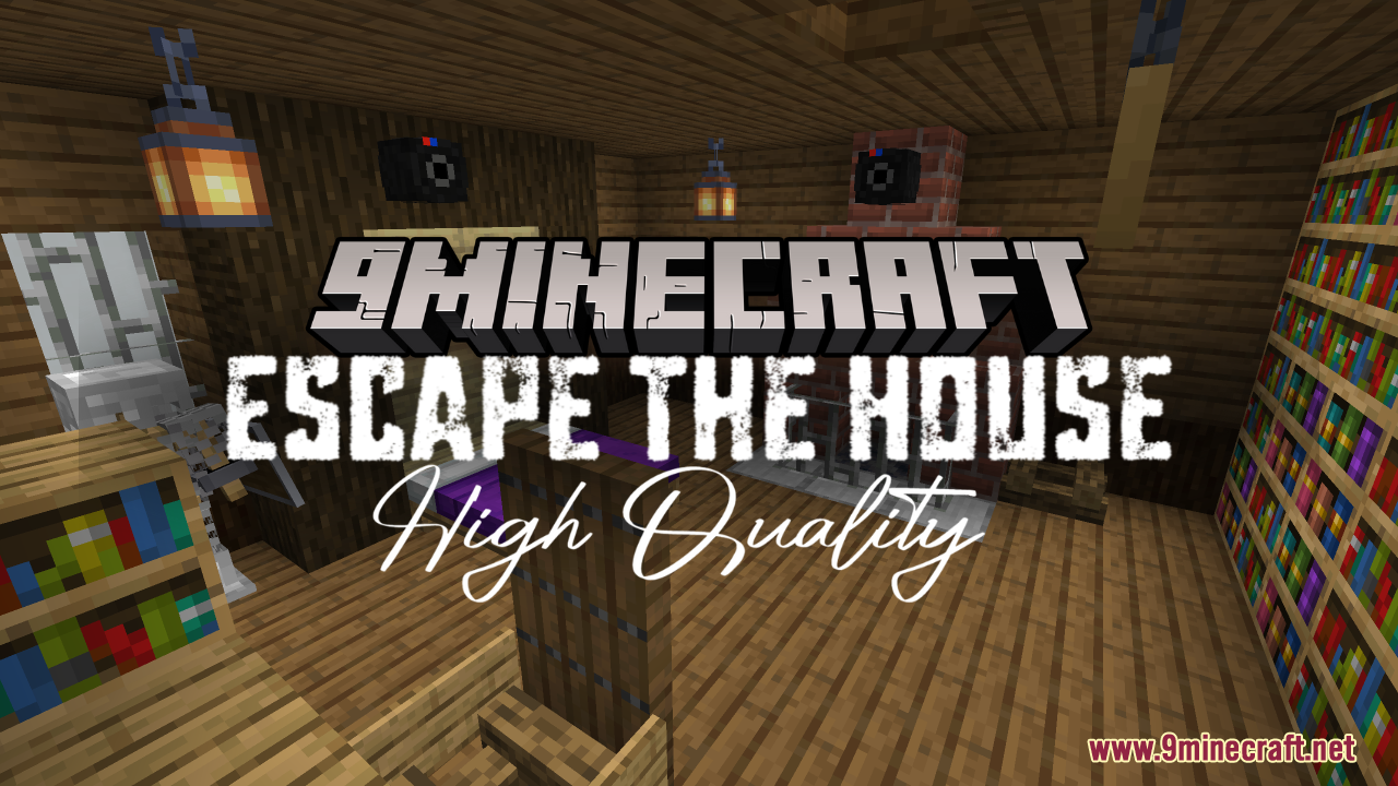 High Quality Escape the House Map (1.21.1, 1.20.1) - Adventure With 3 Endings 1