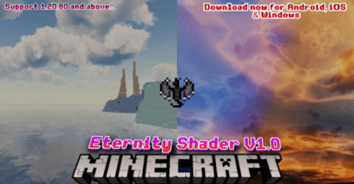 Eternity Shader (1.21, 1.20) – Support Better RenderDragon Thumbnail