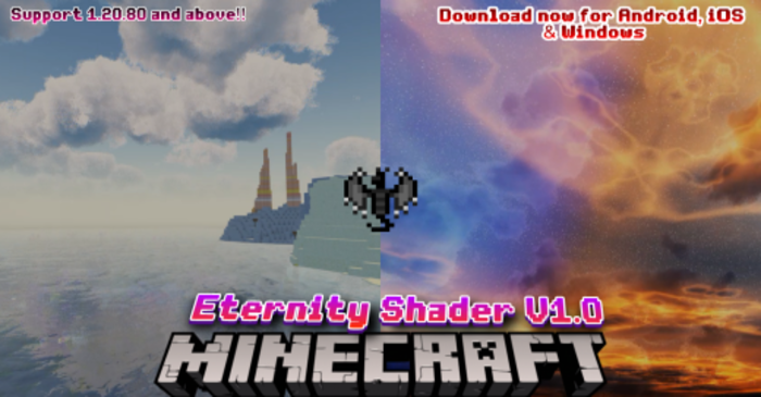 Eternity Shader (1.21, 1.20) - Support Better RenderDragon 1